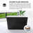 47'' Acrylic Freestanding Soaking Bathtub With Seat-111608566