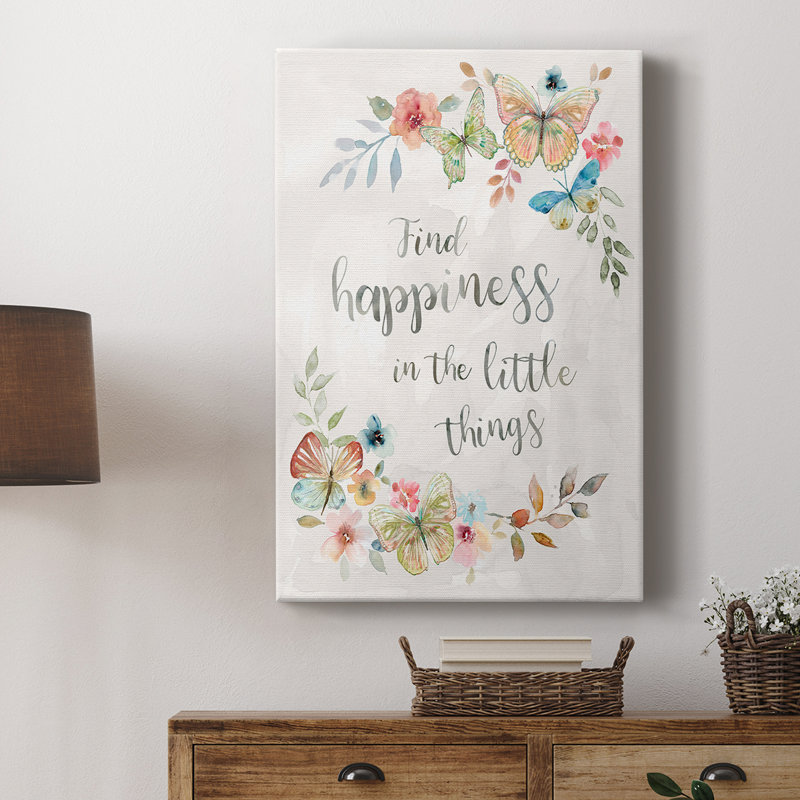 Papillon de type I - Cavas enveloppés de galerie, H 27 po x l 18 po