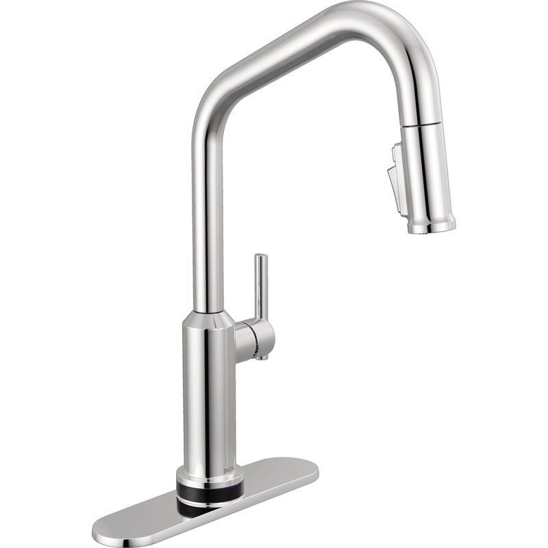 Touch2O Technology Kitchen Faucet with Touchless Technology, Lumicoat Chrome