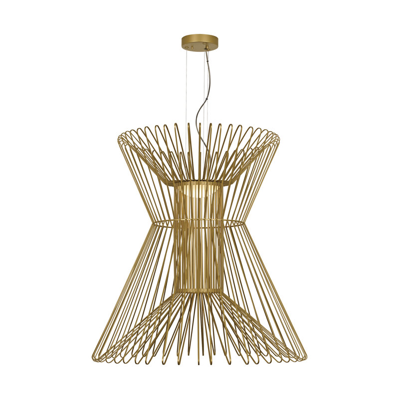 Syrma 1 - Light LED Pendant, Satin Gold