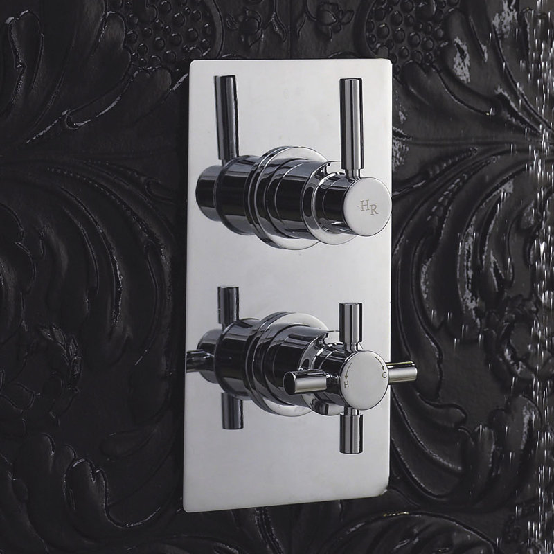 Tec Pura Double Concealed Thermostatic Shower Valve