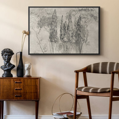 "Croquis rétro - XXème" sur toile