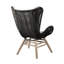 Adagio Tall Wing-back Patio Chair with Cushions-1070875619