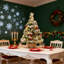 1.38' H Artificial Pine Christmas Tree