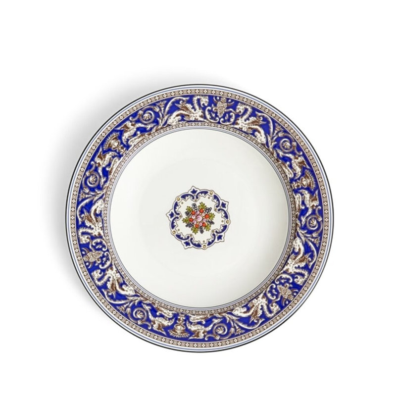 Wedgwood Florentine Colours Rim Soup 8.9In, Blue
