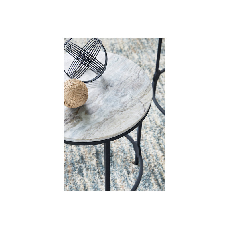 Ensemble de 2 tables d'appoint Daltan