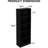 5-Tier Bookshelves Storage Cabinet With Spacious Shelves, Anti-Tip Safety, And Easy-Clean Surface For Multi-Room Use-350602299