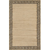 Erin Gates by Momeni Orchard Greek Key Jute and Wool Hand Woven Brown Area Rug