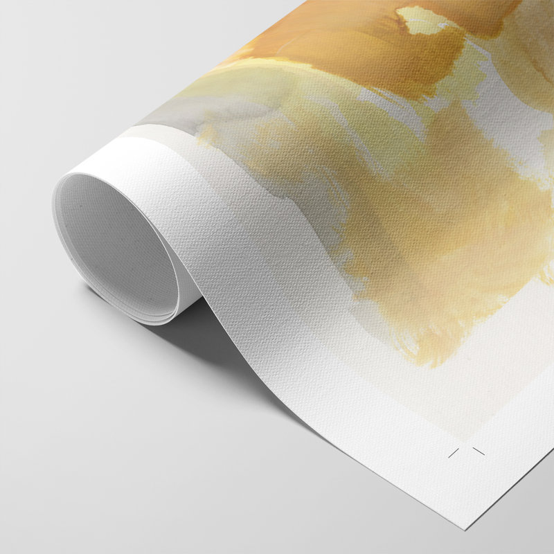 Warm Petals II - Impression sur toile seulement - NON CADRE, H 48 po x l 32 po