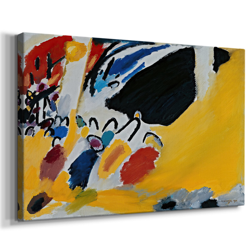 Impression III (concert) - Wassily Kandinsky - Toile tendue avec châssis - 1970, 24x36