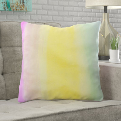 Esquina Striped Outdoor Reversible Throw Pillow