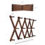 Portemanteaux mural en bois de pin extensible FixtureDisplays®-1004127580