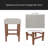 Upholstered Counter Height Bar Stool