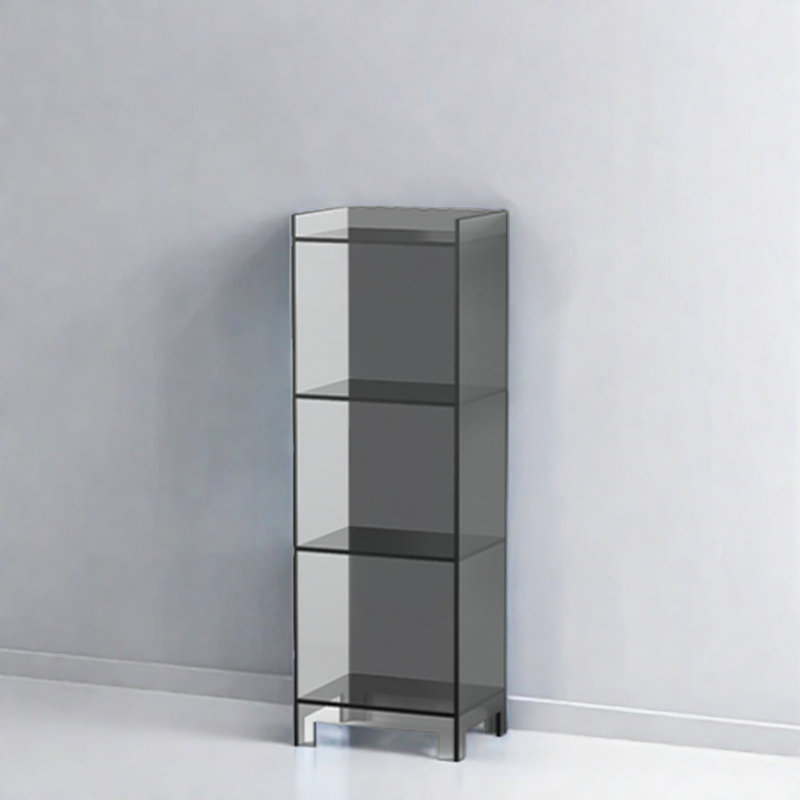 Bibliothèque simple, tendance et belle, (4 tablettes) H 47,2 po x l 15,7 po x P 11,8 po, Gris