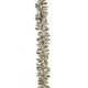 The Holiday Aisle® 9 ft. Iceland Fir Garland with Dual Color LED Cosmic Lights