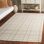 Tapis beige / ivoire touffeté à la main Ilaya