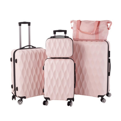 5-Piece ABS Hardshell Luggage Set with Duffel Bag