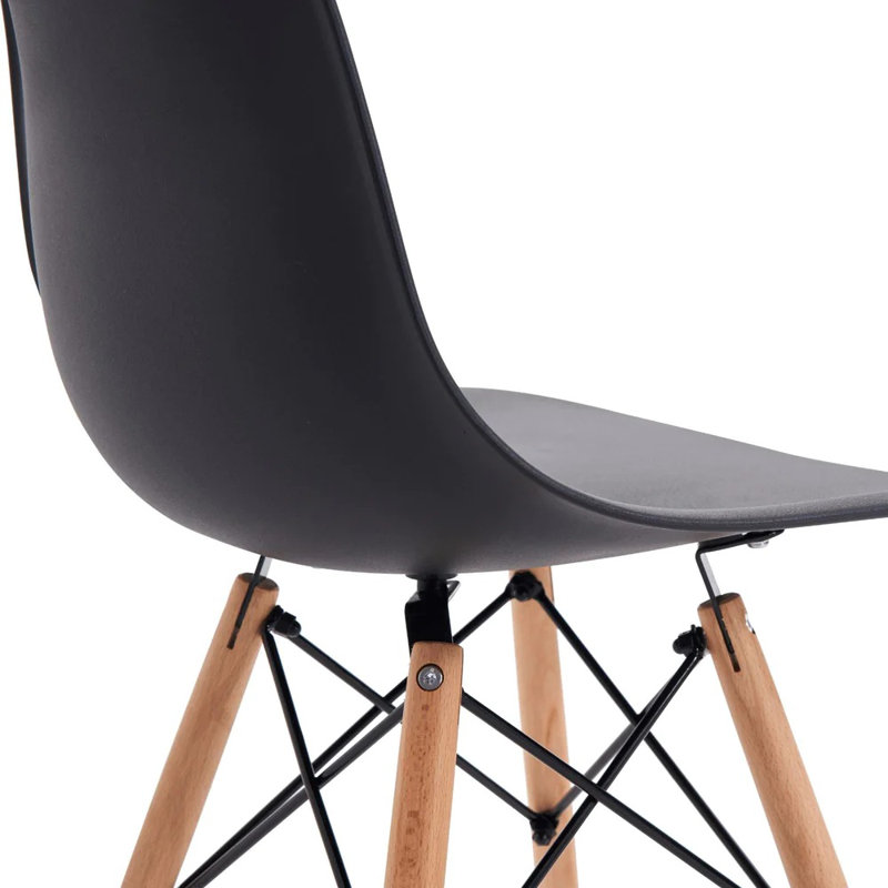 Chaise de salle à manger Eiffel, Noir