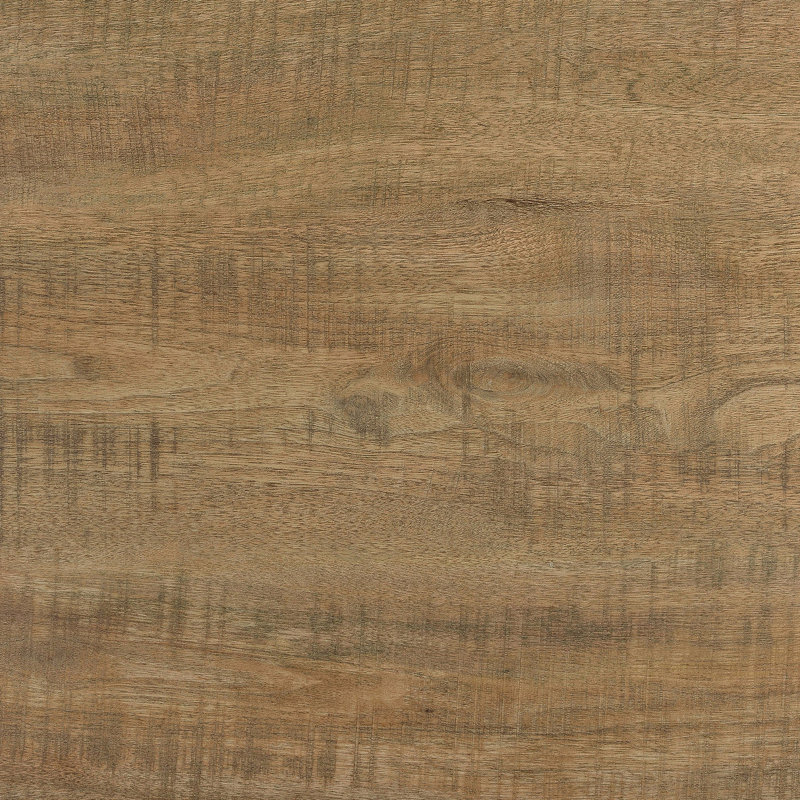 Table d'appoint carrée avec finition mangue, bois d'ingénierie, support stable, meuble d'appoint idéal pour le salon.