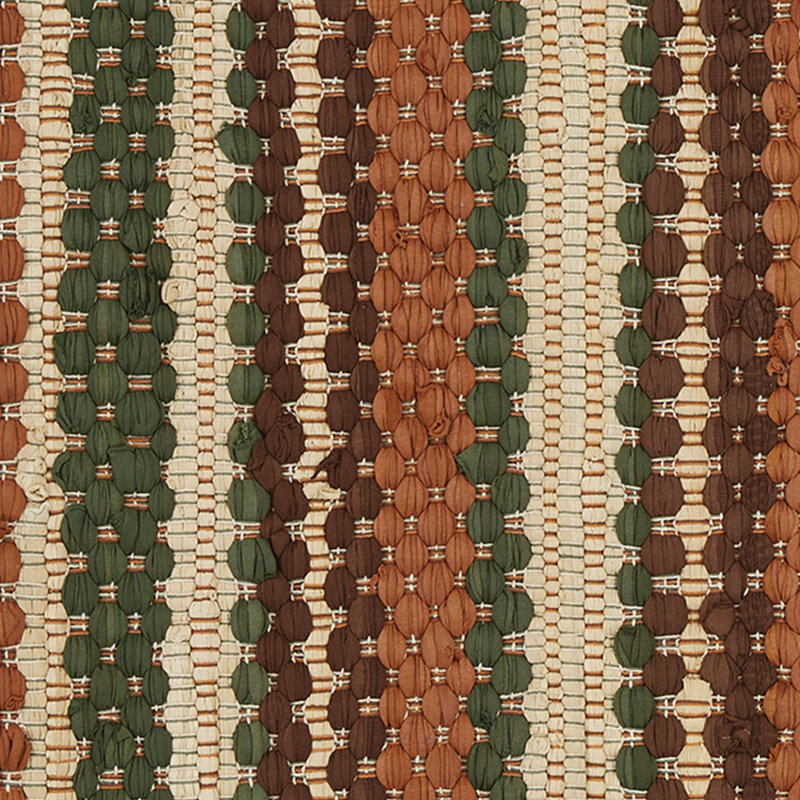 Jannett Cotton Striped Indoor Rug, Runner 2' x 6'
