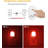 White Plug-In Night Light With Motion Sensor, 3000K Warm White, Non-Dimmable