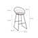 Borough Wharf Delwood 75cm Stool | Wayfair.co.uk