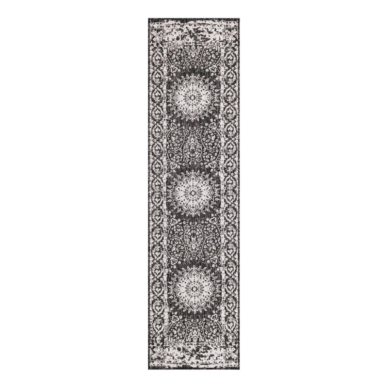 Ornate Lamotte Indoor/Outdoor Area Rug, Runner 2' x 8'