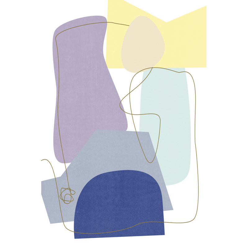 Luminous Bay II by Melissa Wang - Painting, Wrapped Canvas, 91 cm H x 61 cm W