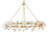 Audra 8 - Light Steel Dimmable Chandelier