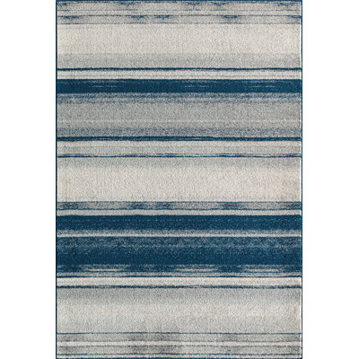Tapis bleu Callum