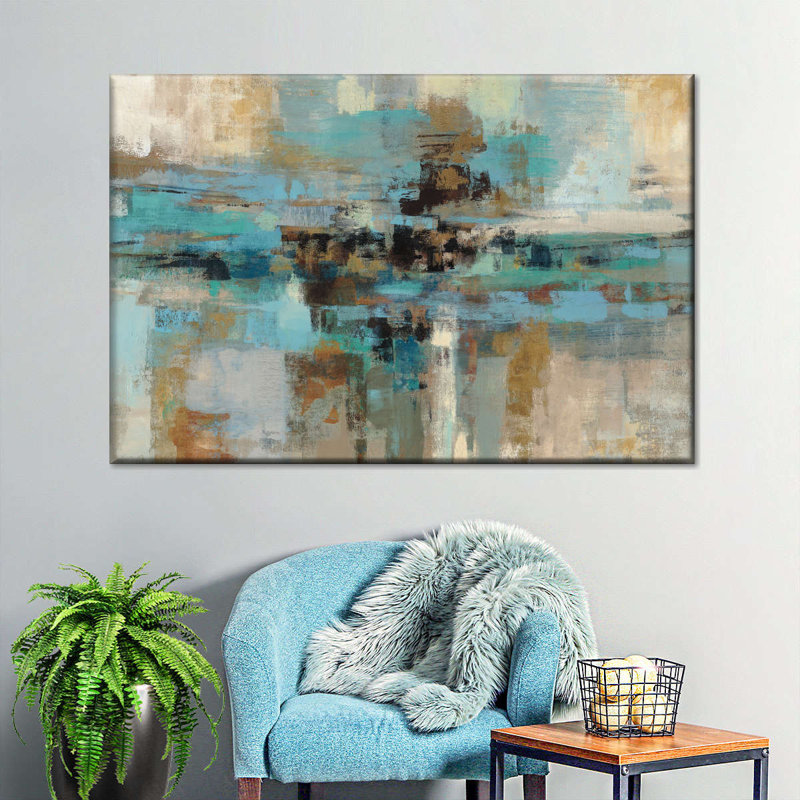Impression sur toile matin, H 26 po x l 39 po x P 1,25 po
