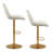 Fausley Upholstered Adjustable Height Counter Stool-929657598