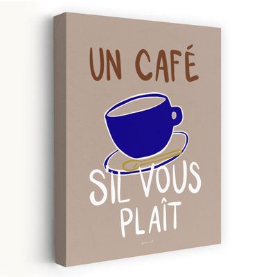 French Coffee Veuillez architecture, art mural