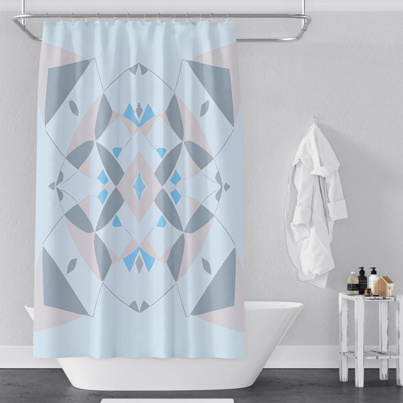Rideau de douche Annais, H 72 po x l 70 po
