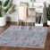Tapis bleu Enger