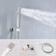 Système de douche mural 8 po Chrome