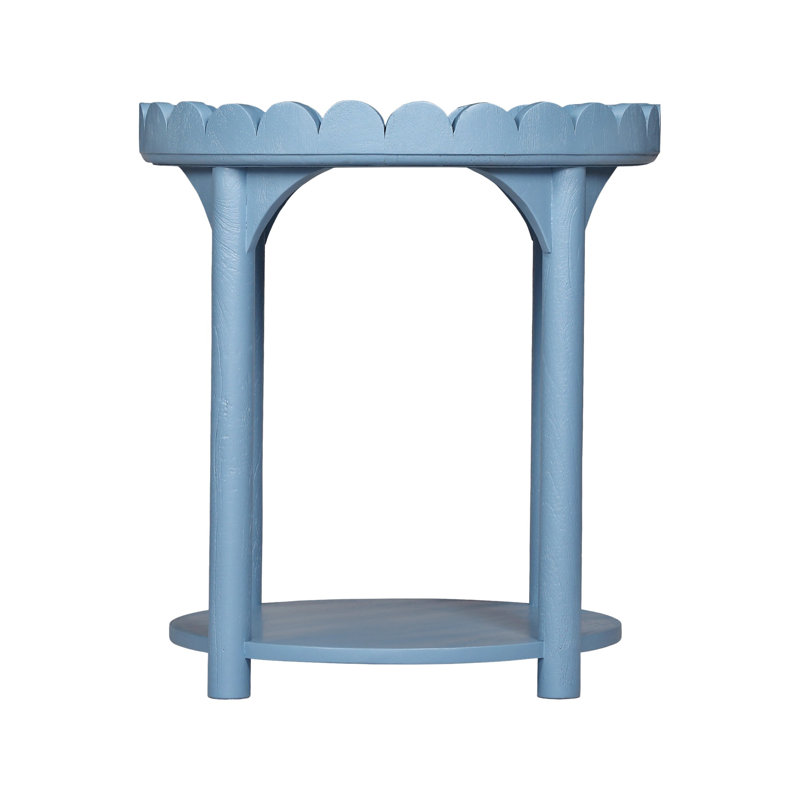 Table d'appoint Madeline, Bleu clair