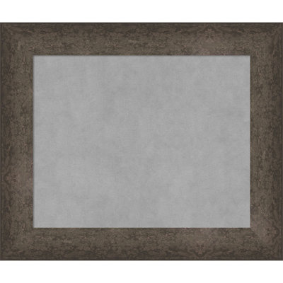 Tableau magnétique encadré bronze tacheté clair