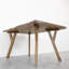 Kamryn Oak Solid Wood Dining Table-1231221399
