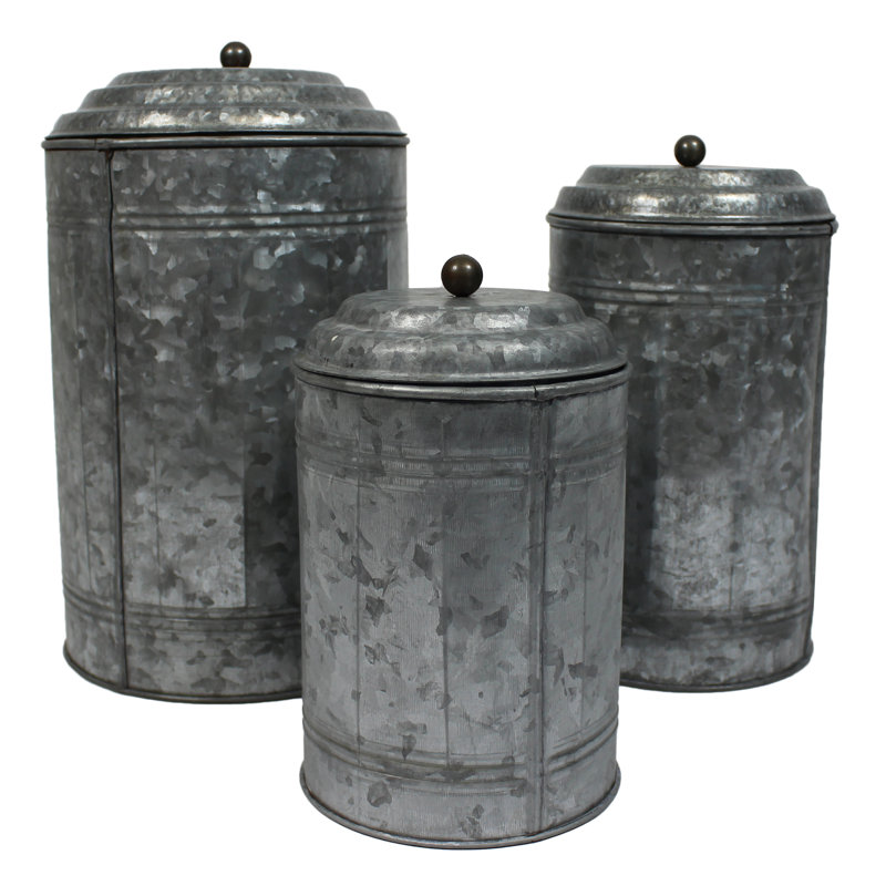 Metal Canister - Set of 3