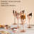 8 oz. Rose Gold Champagne Flute Set