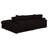 Wallburg Upholstered Reversible Chaise Sectional Sofa Chocolate-408152018-408152012