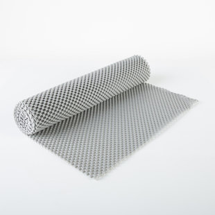 Con-Tact Brand Grip Prints Non-Adhesive Non-Slip Shelf And Drawer Liner -  Virtu Black (6 Rolls)