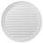 Round Functional Louvre Gable Vent-87956337