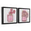 Golden Perfume I - ensemble de 2 reproductions d'art sur toile-1399994894-1399995379