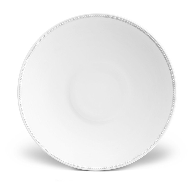 Soie Tressée Coupe Bowl, White