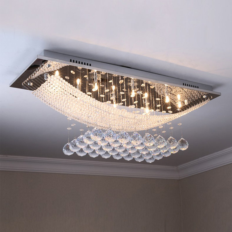 Lustre à niveaux unique à 8 lumières Battaglia