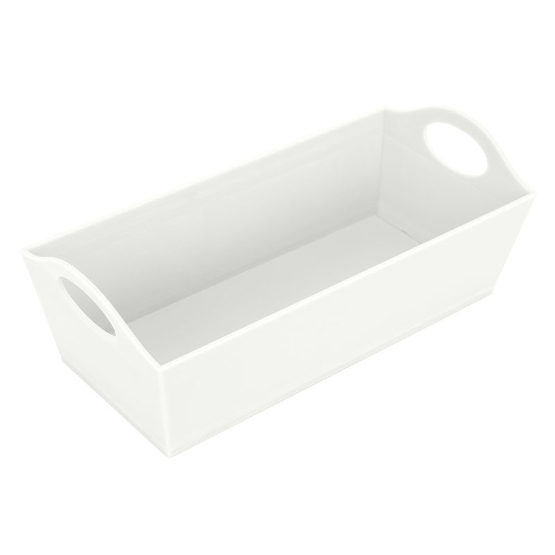 Bac de rangement Rebrilliant Nyeisha, Blanc