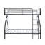 Lit superposé simple / simple en métal, lit pour jeunes, mobilier de chambre pour jeunes, assemblage facile-790517780