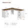 Bureau en L 67 po Farmhouse